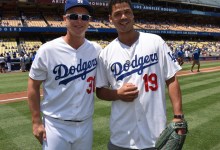Shaun Belway Throws Out First Pitch