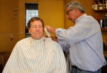 Members Only Barber Shop Gives Last Haircut
