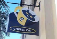 Coffee Cat Pouring Its Last Cups