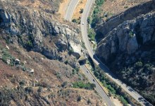 Gaviota Tunnel Rock Nets Get Repaired