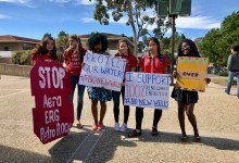 Oil Protest at UCSB