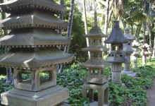 Ishi-Dōrō Light the Path at Lotusland