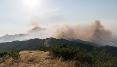 Time Lapse Tells All About the Whittier Fire