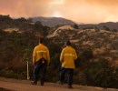 Firefighters Launch Night Attack on Whittier Fire