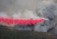 Whittier Fire Grows Modestly Saturday Night