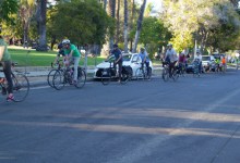 S.B. Getting First Protected Bike Lane