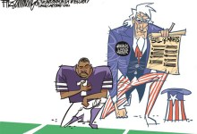 Kneeling as a Pledge of Allegiance