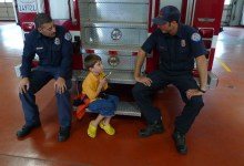 Curious Kid Covers Hot Topics with Santa Barbara Fire Department