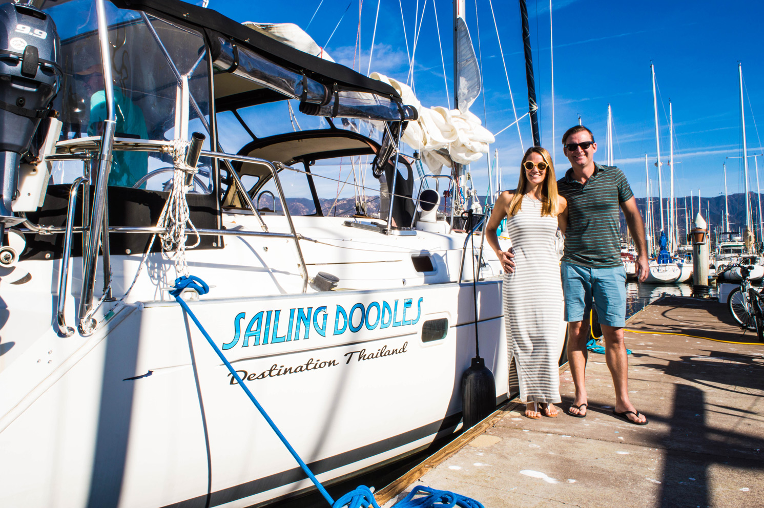 Sailing Doodles YouTube Star Cruises Through Santa Barbara - The Santa Barb...