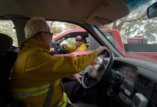 Riding Along with Chief Pat McElroy, Surveying the Thomas Fire Damage
