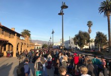 Santa Barbara Learns About the Train