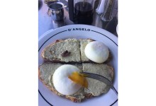 Eggs ‘Rose’ @ D’Angelo Bread