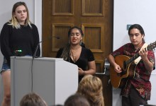 Trio Stops the Show at Board of Education