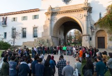 Vigil for Victims in Palestine Held at Courthouse