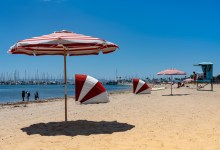 The Cabanas Now Shading West Beach