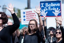 S.B. Rallies in Solidarity with Kavanaugh Accuser