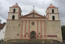 Old Mission Santa Barbara Vandalized