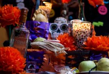 Celebrating Dia De Los Muertos with Grandma