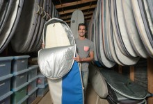 Old Sails Given Second Life As Surfboard Bags