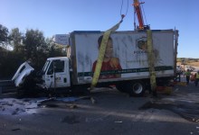 Truck Accident Disrupts Foodbank Turkey Drive