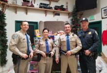 Highway Patrol Bears Gifts to Unity Shoppe
