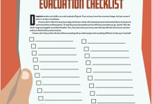Evacuation Checklist