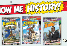 Show Me History! Kids Graphic Novel Series Launch with Santa Barbara author James Buckley Jr. and Comicraft Letterer John Roshell