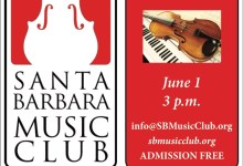 Santa Barbara Music Club 2019 Scholarship Winner’s Concerts