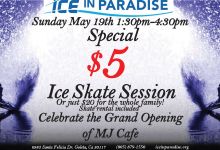 SPECIAL $5 SKATE SESSION + MJ CAFE GRAND OPENING!