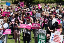 Santa Barbara Rallies to Protect Legal Abortion