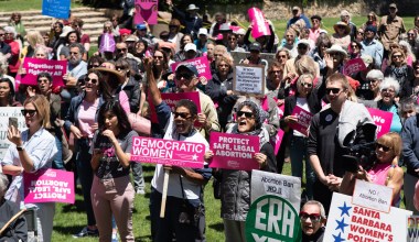 Santa Barbara Rallies to Protect Legal Abortion
