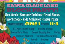 June Gloom Block Party at Santa Claus Lane
