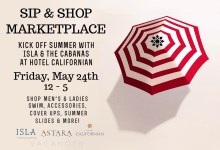 Sip & Shop Marketplace at Hotel Californian