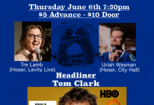 Hoser Productions Present Comedian Tom Clark (HBO,AMAZON,CONAN)
