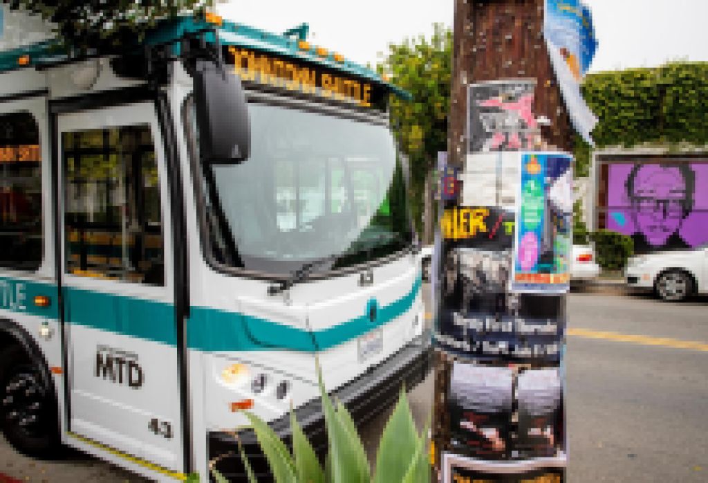 MTD Downtown Shuttle Now Serving the Funk Zone with Route Change