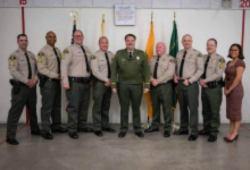 The Sheriff’s Office Celebrates Eight Promotions