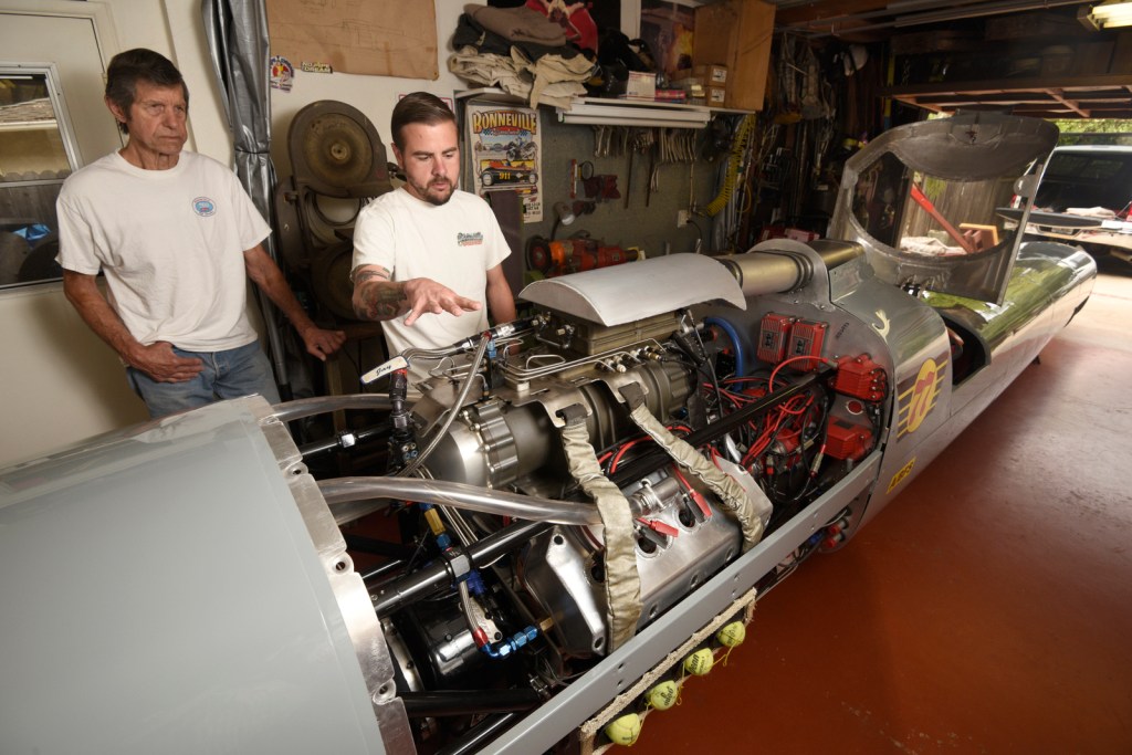 Arley Langlo, Hunter Self, and the 77 Streamliner