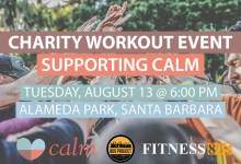 Charity Workout Event Supporting CALM