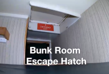 ‘Conception’ Safety Video Shows Tight Quarters of Bunk Room, Escape Hatch
