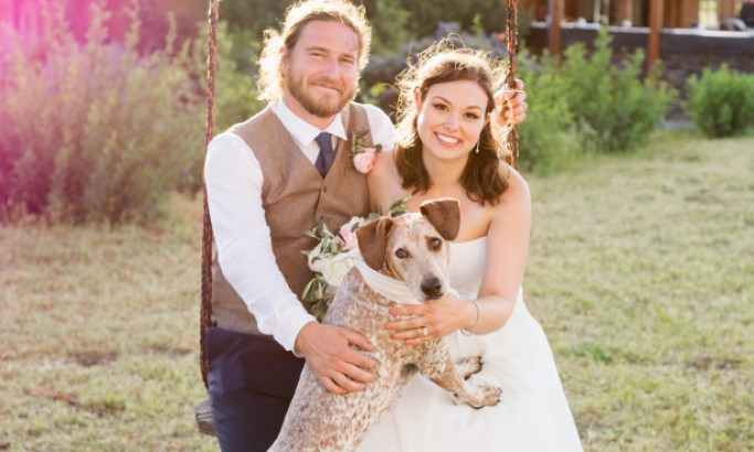 Veils and Tails Offers Wedding Photos with Your Pet Pooch