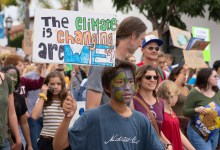 Climate Strikers Urge Political Action