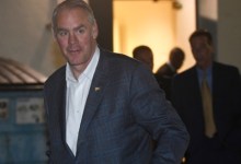 Ryan Zinke Visit Draws Environmental Protesters