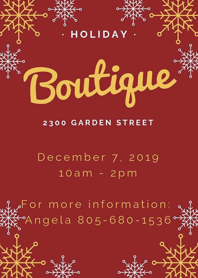 Garden Street Academy Hosts Holiday Boutique The Santa Barbara