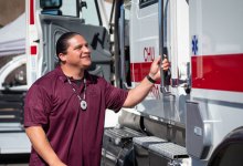Chumash Donate Fire Truck to Fellow Tribe