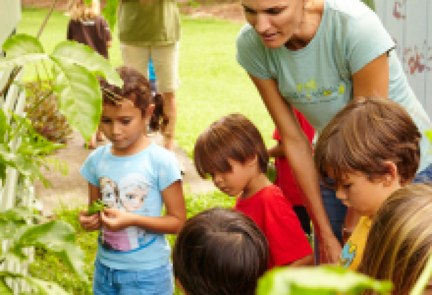 Kim Johnson Supports Schools Growing Food
