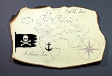 Pirate Chests and Treasure Maps Art Workshop