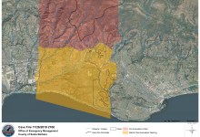 Debris Flow Evacuation Warning Issued Below Cave Fire