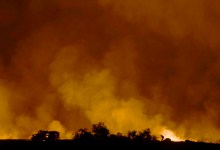 Cave Fire Air Quality Warning Lifted