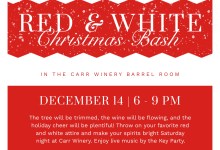 Red & White Christmas Bash at Carr Winery