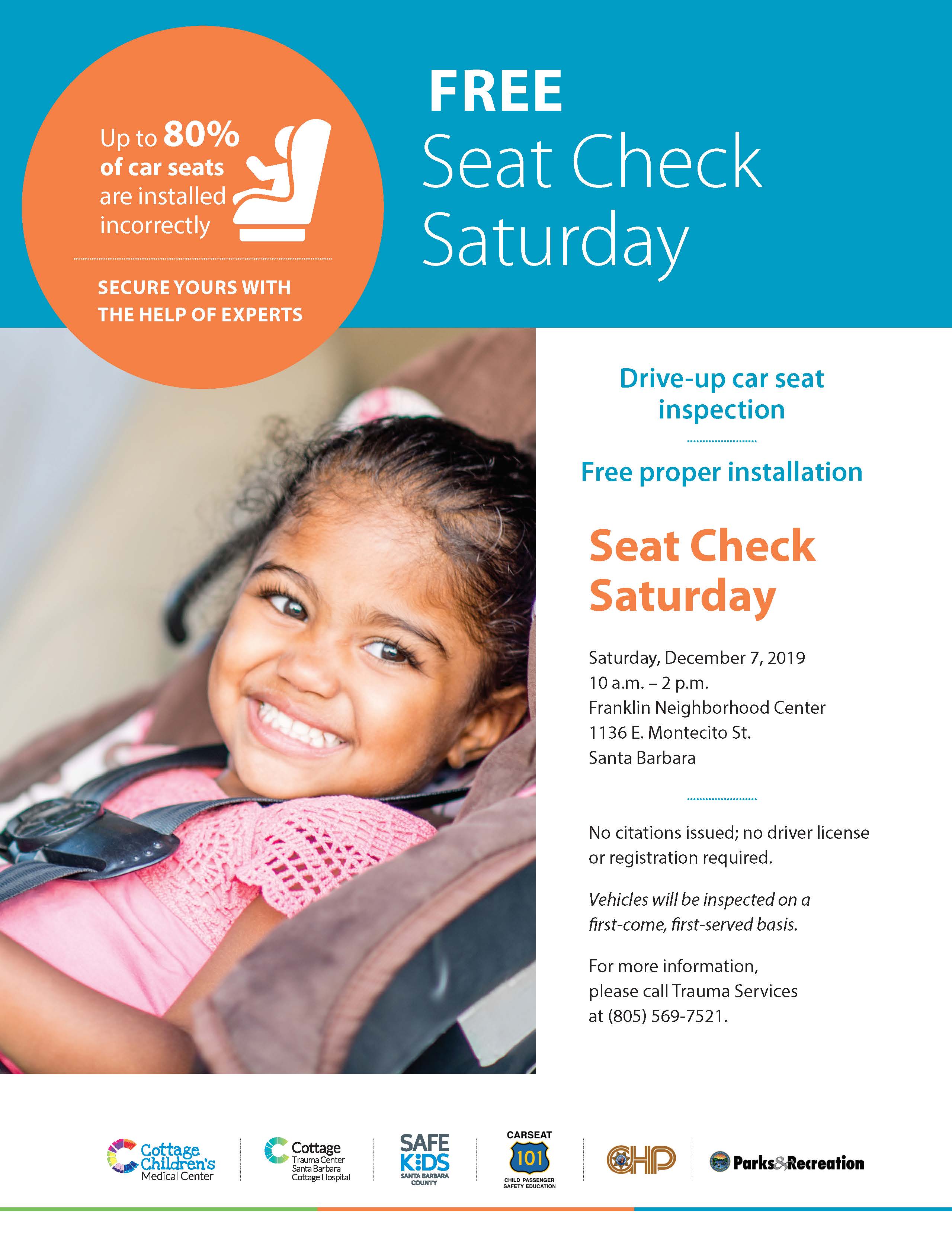 Free Child Car Seat Checks The Santa Barbara Independent